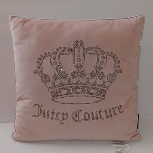 Juicy couture black label los angeles pillow blush pink